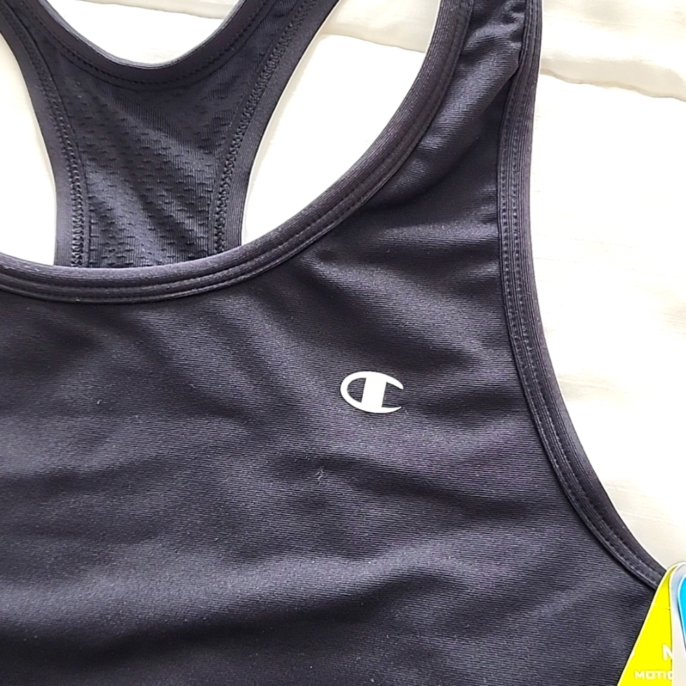 Black Champion Sports Bra XL - Picture 6 of 7